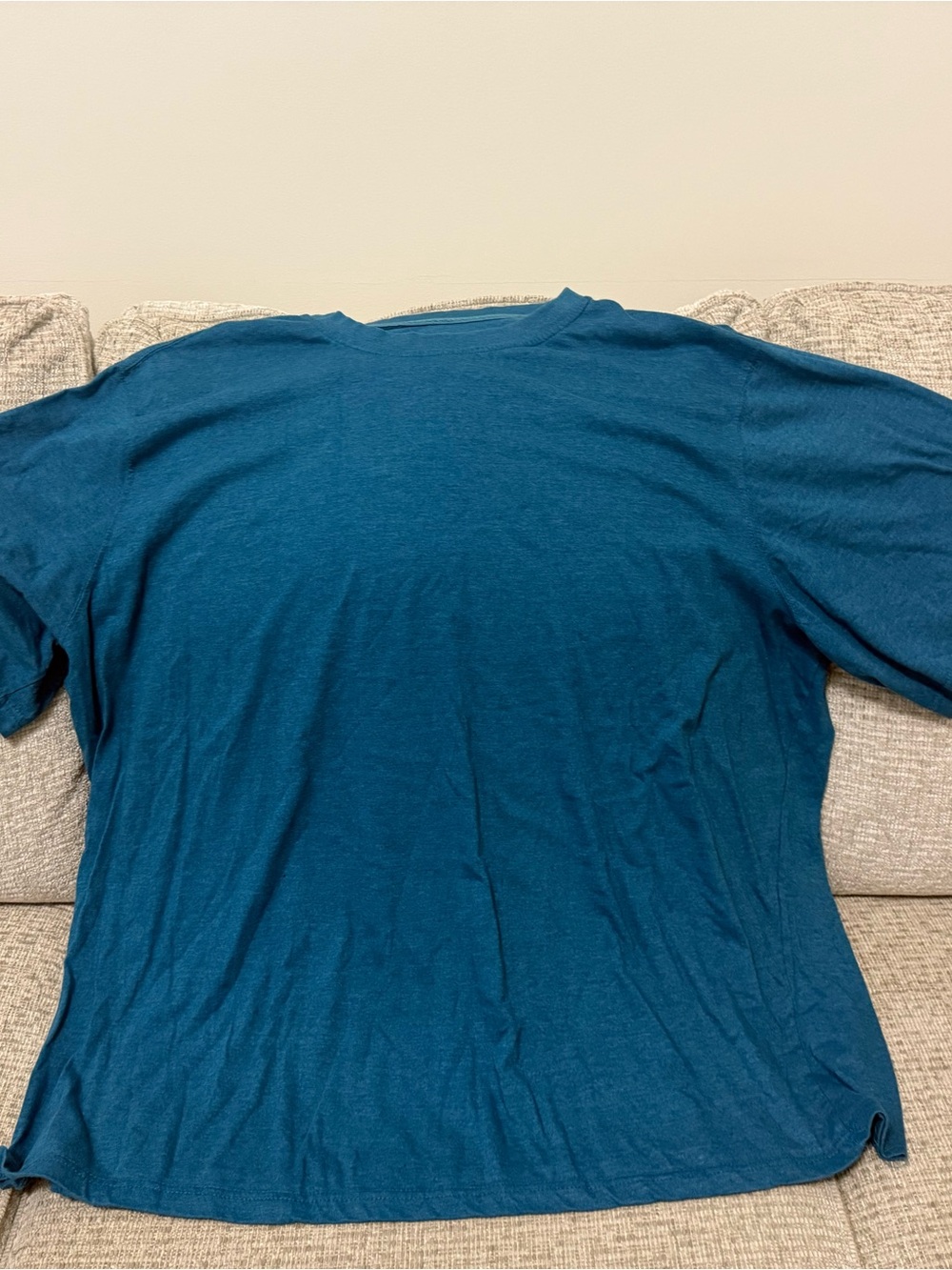Men's Short-Sleeve Crewneck Tee in Deep Teal